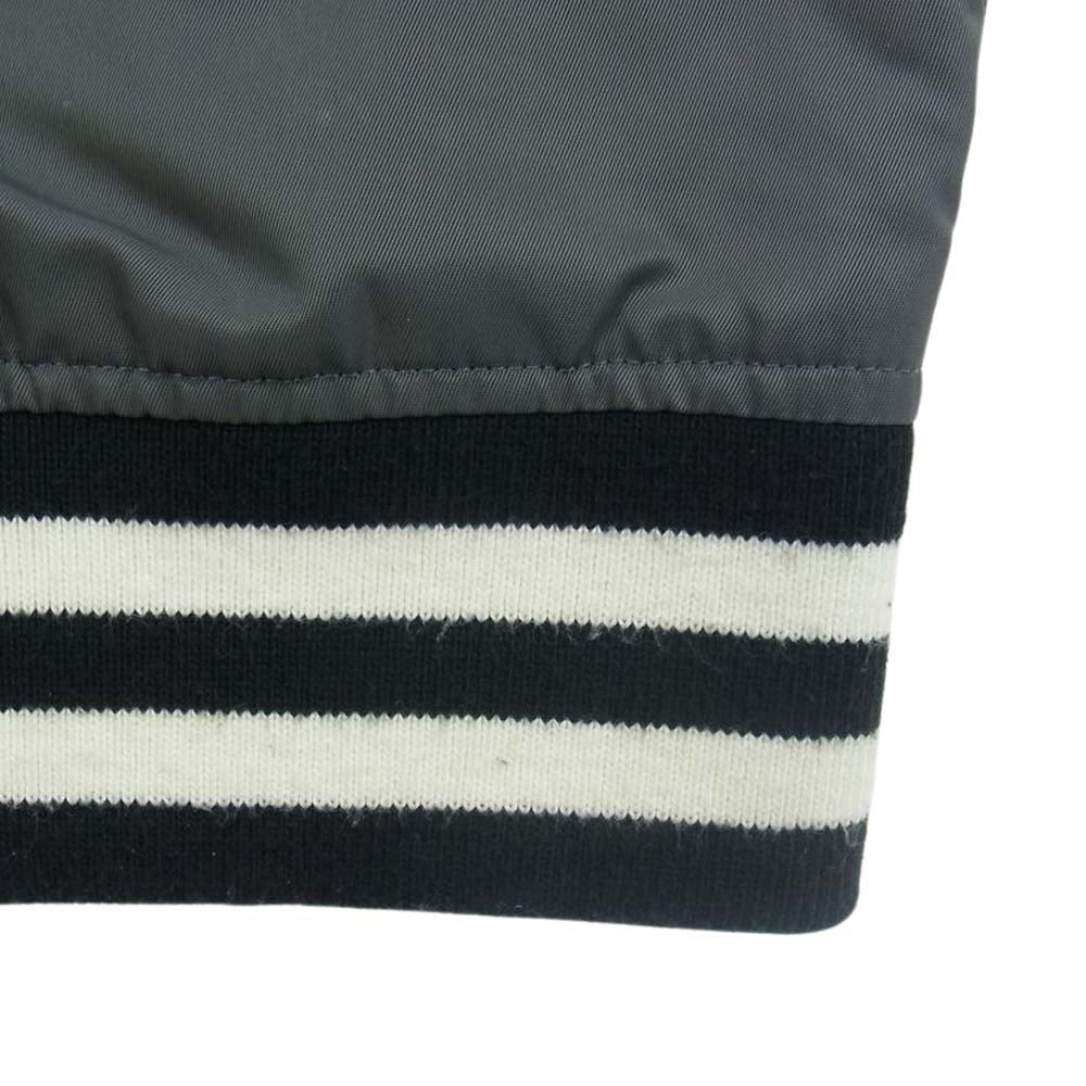 BUENA VISTA ブエナビスタ VIVAN LOS ROOTS ナイロン スタジアム ブルゾン ジャケット スタジャン グレー系 M【中古】