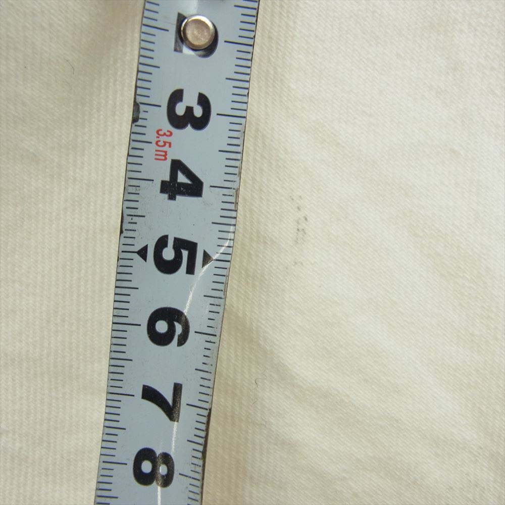 スリーフェイス CSF for THREE FACE - DENIM JACKET 1stタイプ デニム ジャケット ホワイト系 44【中古】