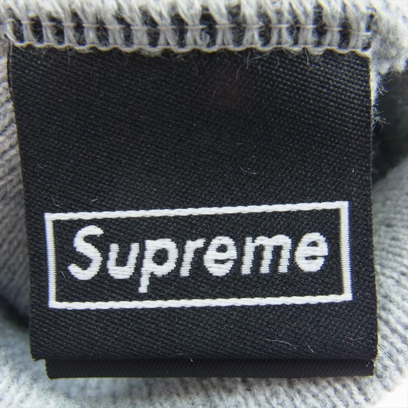 supreme box logo beanie gray 新品
