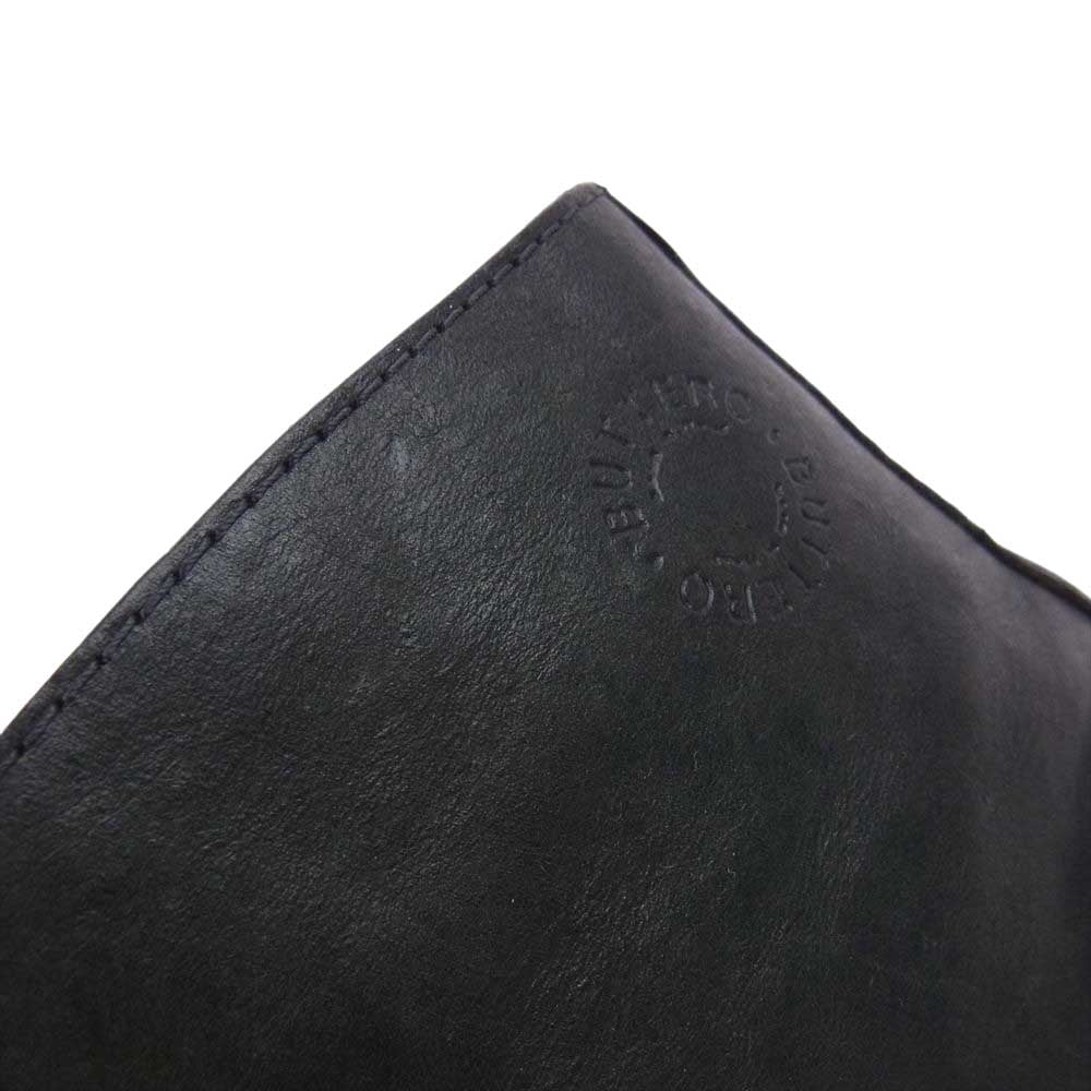 BUTTERO ブッテロ B5323 OPERA オペラ レザー サイドジップブーツ シューズ ブラック系 40インチ【中古】