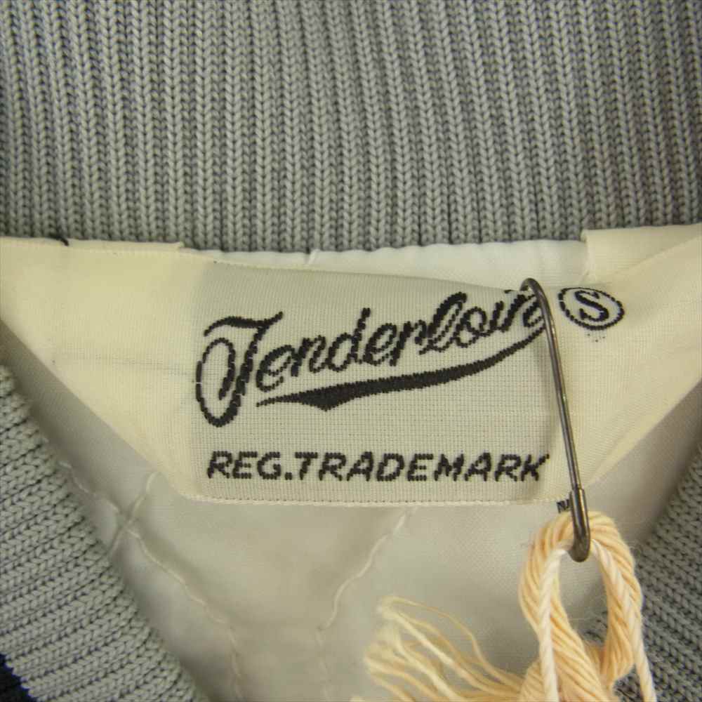 TENDERLOIN テンダーロイン 18AW  T-NYLON RIB JKT リブ 刺繍 ナイロン ジャケット ブラック系 S【中古】