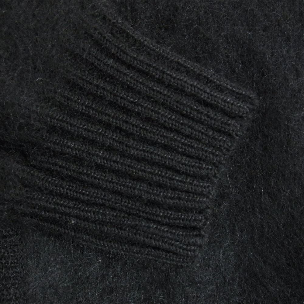 WACKO MARIA ワコマリア 22AW BEP-WM-KN01 × BLACK EYE PATCH MOHAIR KNIT CARDIGAN ブラックアイパッチ モヘア ニット カーディガン ブラック系 M【極上美品】【中古】