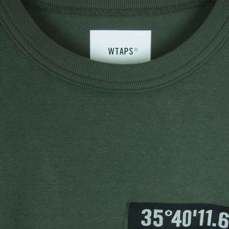 WTAPS ダブルタップス 22AW 222ATDT-CSM11 WTUBE LS COTTON ポケット