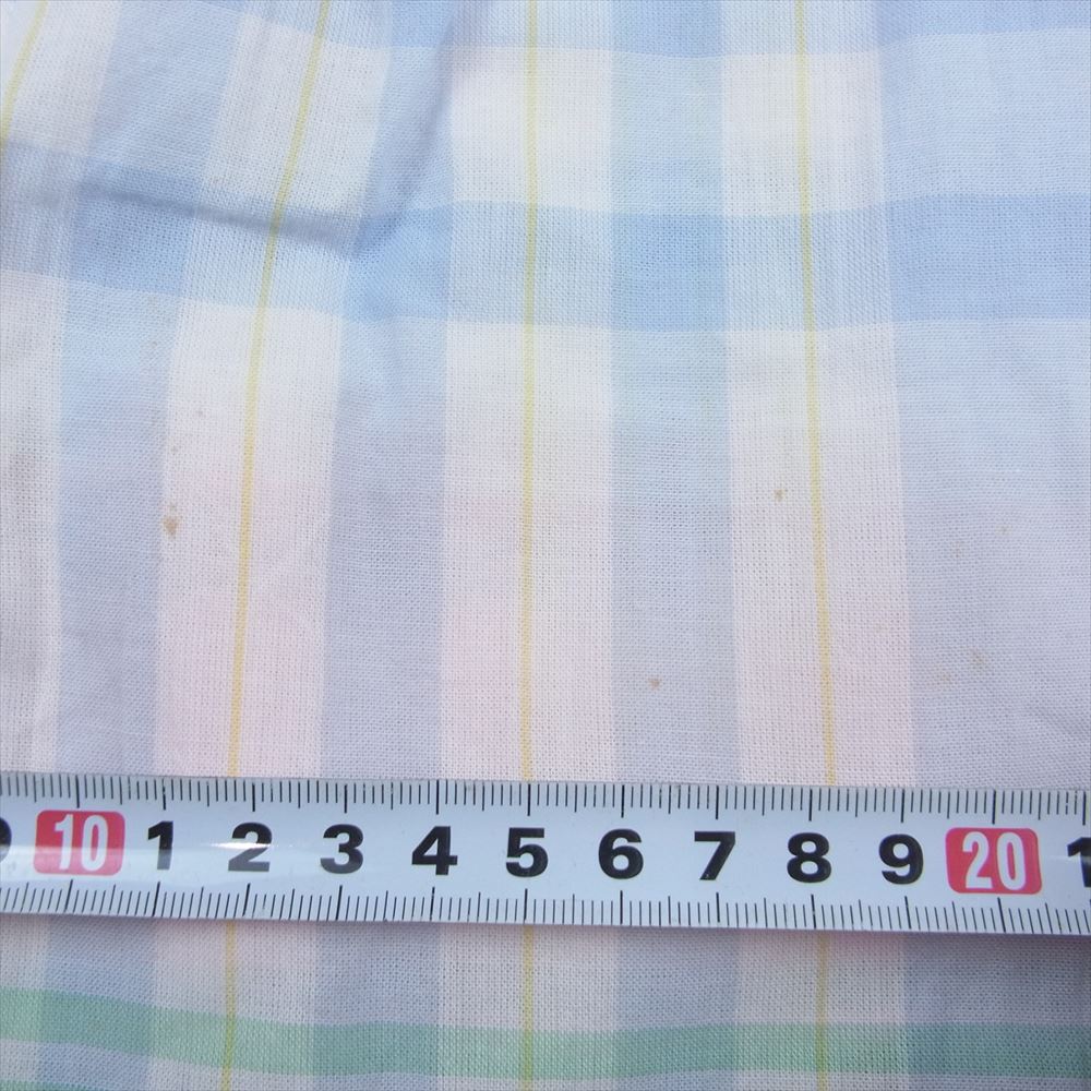 トム ブラウン ボタンダウン コットン チェック 長袖 シャツ マルチカラー系 36【中古】