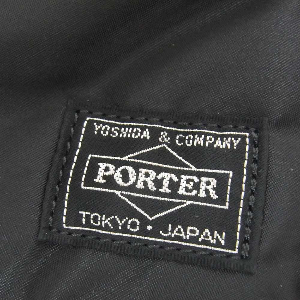 PORTER ポーター TANKER BRIEF CASE タンカー ブリーフ ケース 3WAY ショルダー ハンド バッグ ブラック系【美品】【中古】