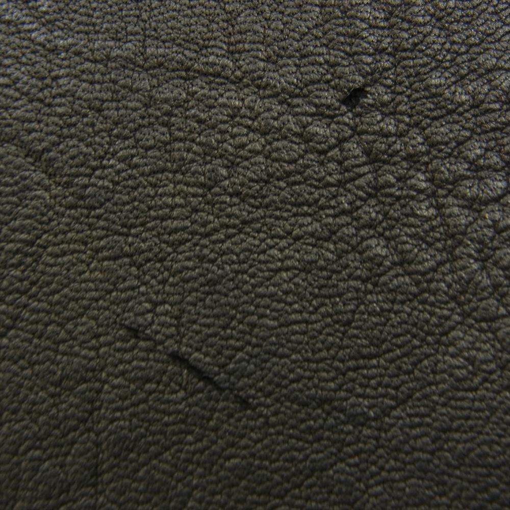 FINE CREEK LEATHERS ファインクリークレザー ACJK027 Clubman Deer クラブマン ディアスキン レザー ジャケット ブラック系 40【新古品】【未使用】【中古】