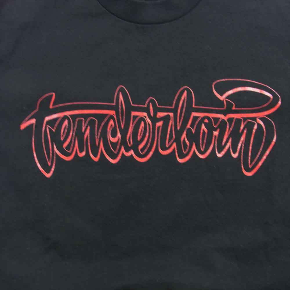 TENDERLOIN テンダーロイン PRO CLUB TEE BS ボルネオスカル ロゴプリント 半袖 Tシャツ ブラック系 L【中古】