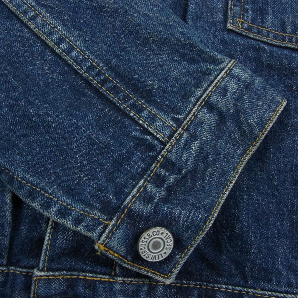 Levi's リーバイス 71506XX 大戦 復刻 デニム ジャケット インディゴブルー系 38【中古】