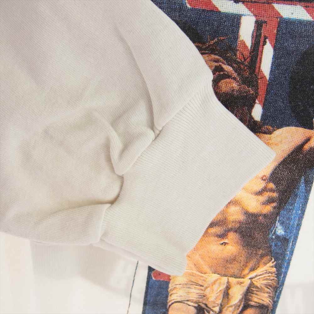 SAINT MICHAEL セントマイケル 23AW SM-A23-0000-C19 × KOSUKE KAWAMURA KK LS TEE COMPLICATED コンプリケイテッド ロングスリーブ 長袖 Tシャツ ロンT ホワイト系 XXL【中古】