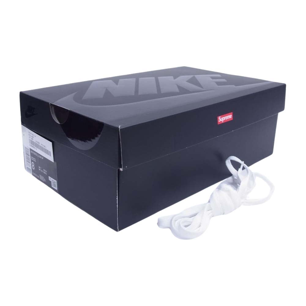 Supreme シュプリーム CU9255-100 × NIKE ナイキ AIR FORCE 1 エアフォース スニーカー ホワイト系 26cm【極上美品】【中古】