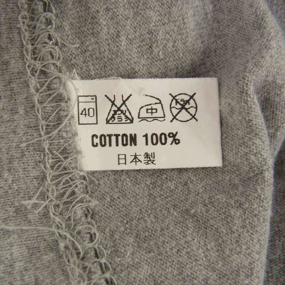 IRON HEART アイアンハート IHT-1604 スカル ピストン 半袖 Tシャツ グレー系 M【中古】