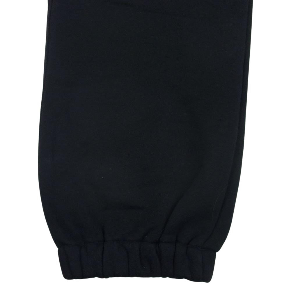 オーエーエムシー 22AW 22A28OAJ27 ウエストドローストリング ロゴパッチ スウェットパンツ ブラック系 M【中古】