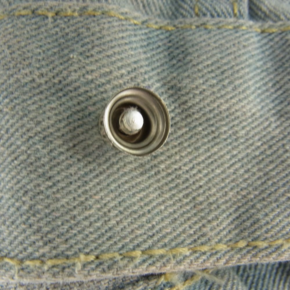 TOMMY HILFIGER トミーヒルフィガー ロゴ刺繍 デニム ジャケット インディゴブルー系 L【中古】