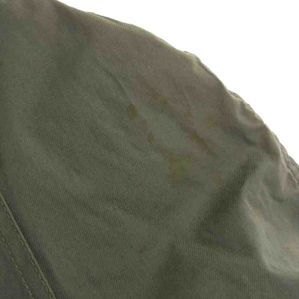 アメリカ空軍 ヴィンテージ 70s CWU-8/P ラビットフード パーカー ミリタリー ジャケット MIL-P-38184B カーキ系 M【中古】