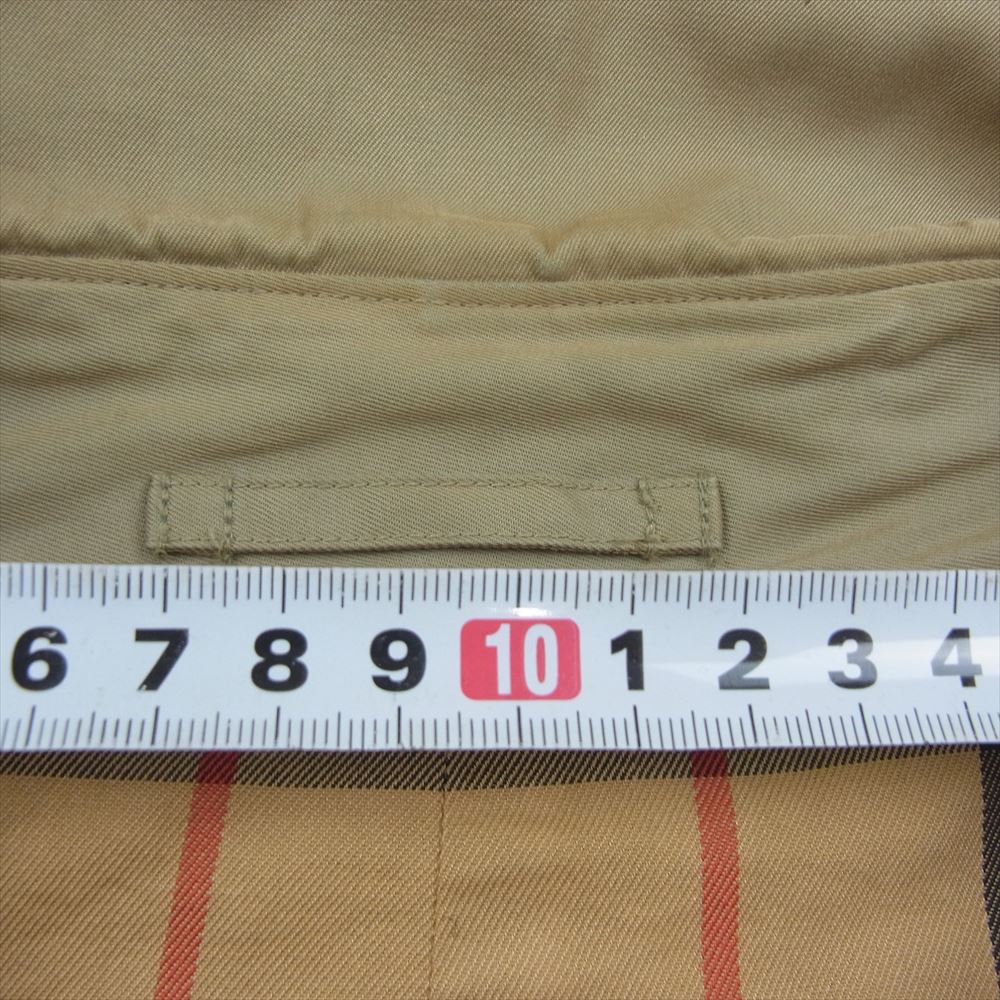 BURBERRY バーバリー 90s ノバチェック裏 トレンチ コート ベージュ系【中古】