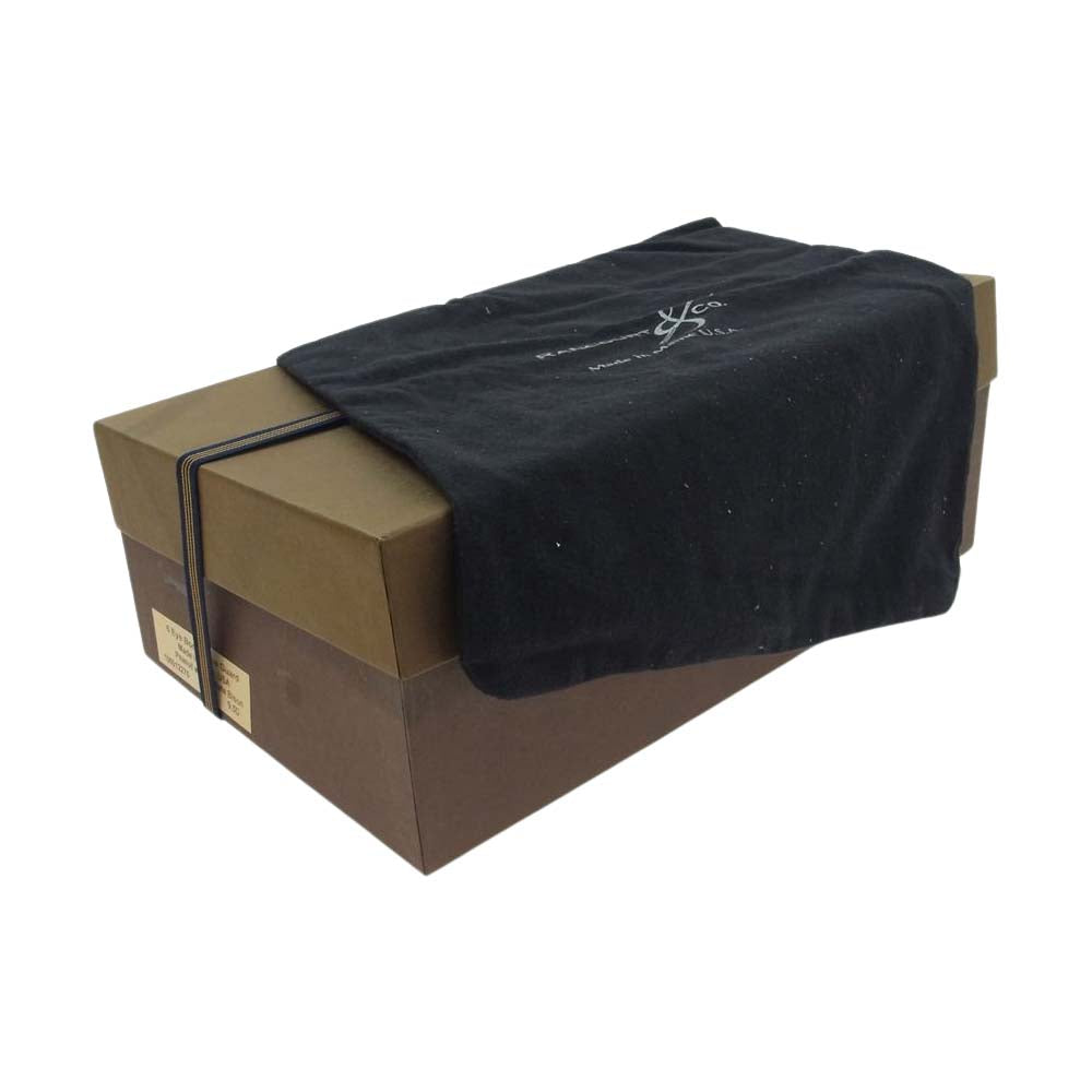 Brooks Brothers ブルックスブラザーズ RANCOR AND CO ランコート USA製 6 Eye Boot ワーク ブーツ ブラウン系 9.5D【美品】【中古】