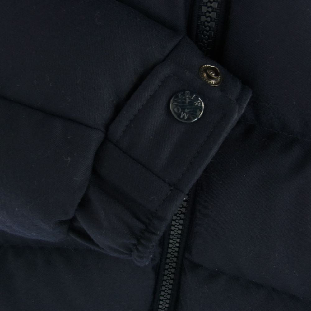 MONCLER モンクレール Montgenevre モンジュネーブル ウール ダウン ジャケット ネイビー ネイビー系 4【中古】