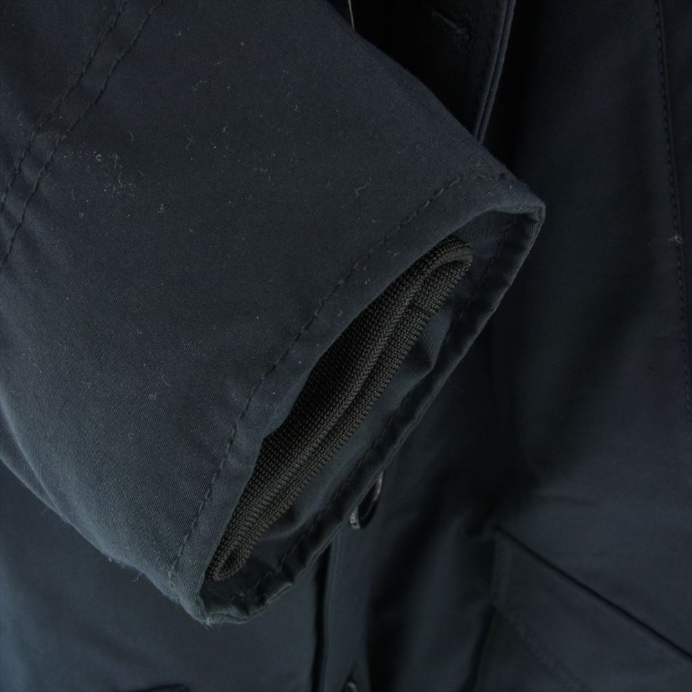 nano universe ナノユニバース NUC12DWW006TS nishikawa DOWN 西川ダウン HYBRID ハイブリッド アークティック ダウンジャケット ネイビー系【極上美品】【中古】