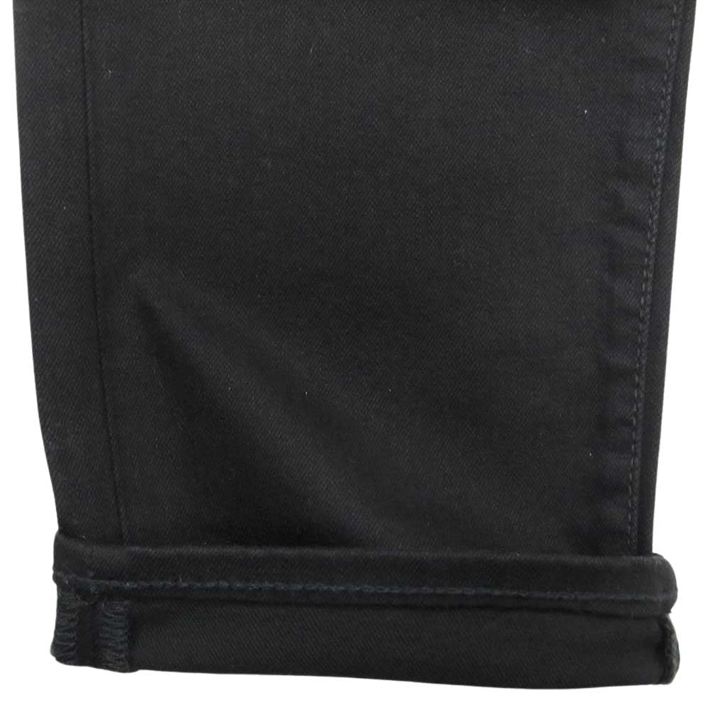 Levi's リーバイス 29507-0031 502 テーパード ストレッチ デニム パンツ ブラック系 29【極上美品】【中古】