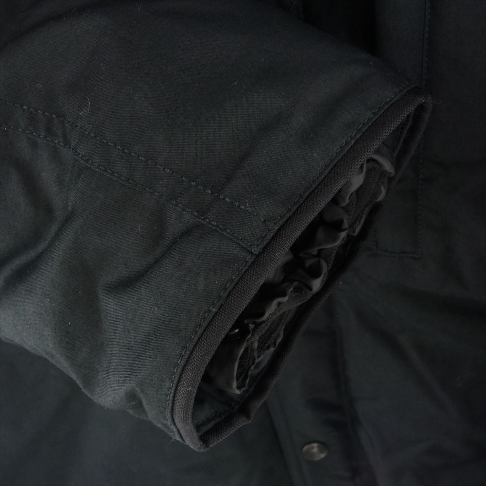 THE NORTH FACE ノースフェイス ND22656N PURPLE LABEL Lightweight Twill パープルレーベル ライトウェイト ツイル マウンテン ショート ダウン パーカ ジャケット ブラック系 M【極上美品】【中古】