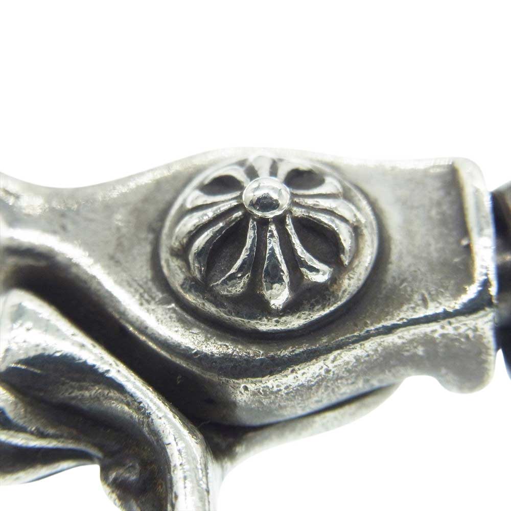 CHROME HEARTS クロムハーツ(原本無) ROLLER ローラー ウォレットチェーン オールド 7リンク 2クリップ シルバー系【中古】