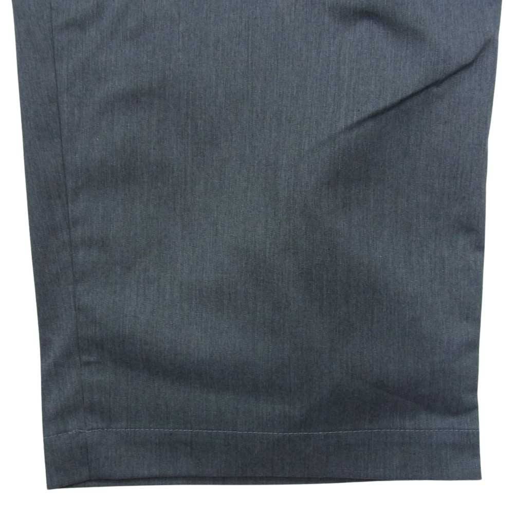 WEIRDO ウィアード × WIND UP ワインドアップ ワイド テーパード 1タック パンツ グレー系 36【中古】