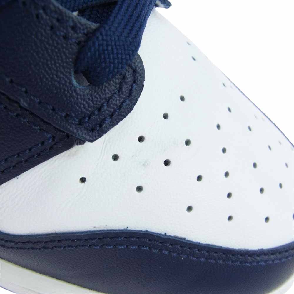NIKE ナイキ DD1399-104 Dunk High Championship Navy ダンク ハイ チャンピオンシップ ネイビー スニーカー ホワイト系 ネイビー系 28cm【中古】