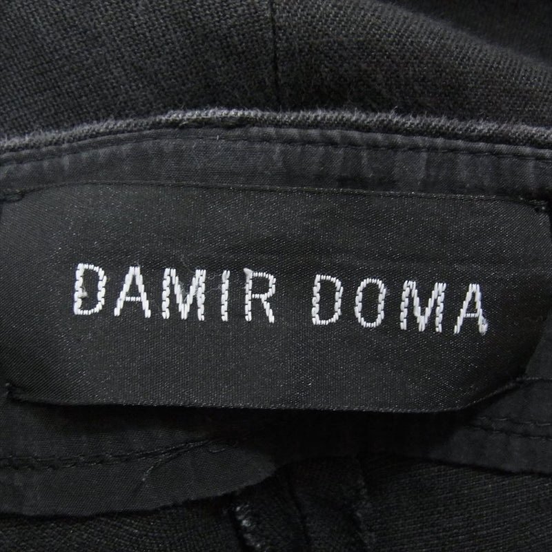 DAMIR DOMA ダミールドーマ パンツ（その他） 46(M位) 黒あり外ポケット3透け感