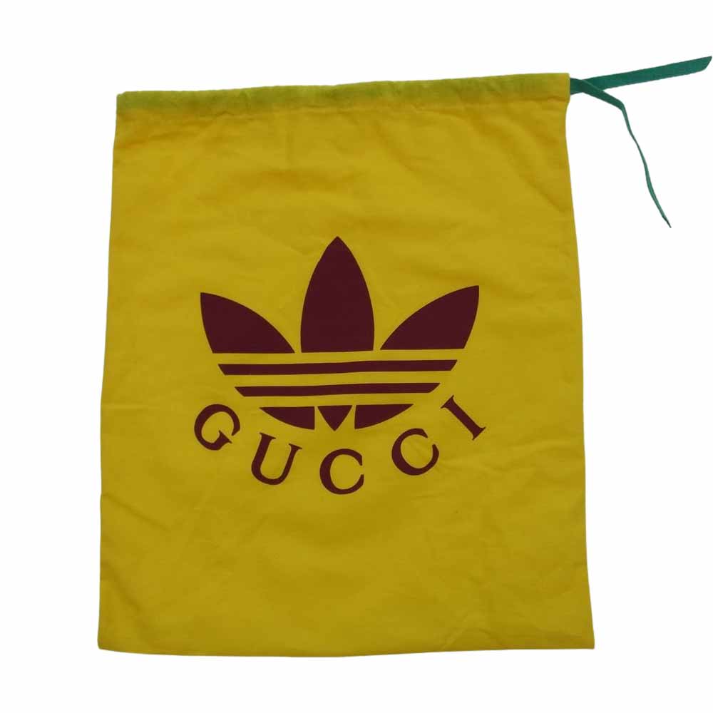 GUCCI グッチ × adidas アディダス Bucket Hat ナイロン バケットハット ライトブラウン系 M 58cm【中古】