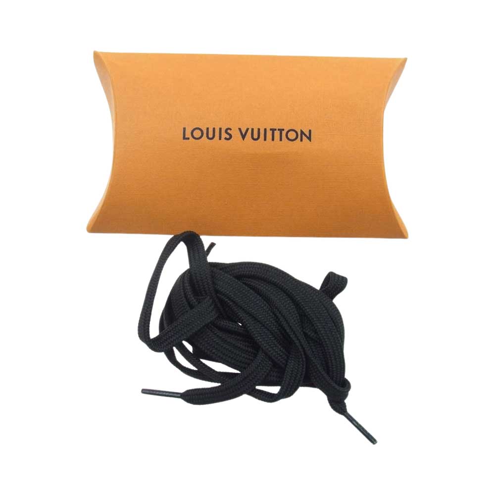 LOUIS VUITTON ルイ・ヴィトン ダミエ Tattoo タトゥーライン メタリック スニーカー グレー ダークグレー系 7(26cm)【極上美品】【中古】