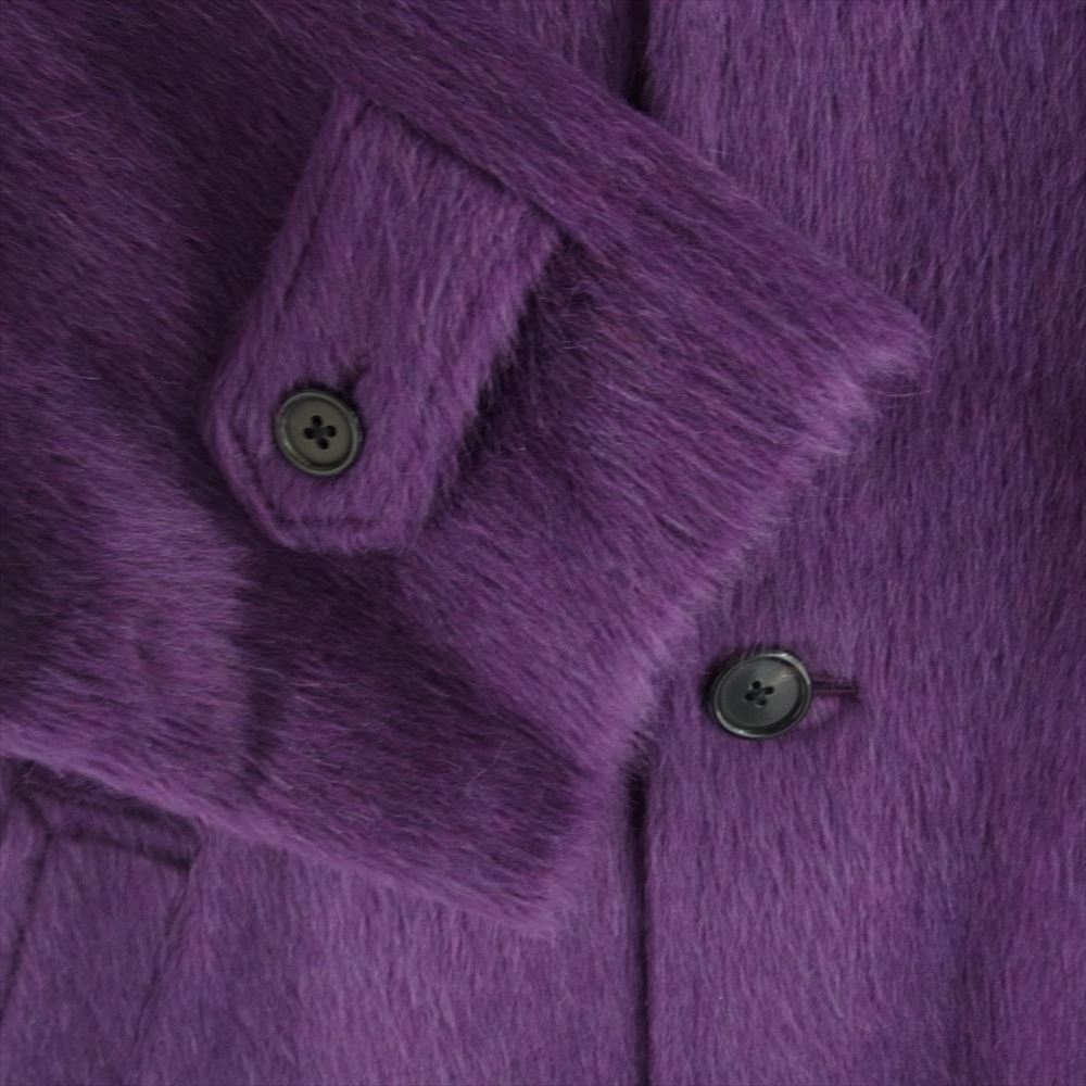 Supreme シュプリーム 21AW Loro Piana ロロピアーナ ALPACA OVERCOAT アルパカ オーバーコート パープル系 L【極上美品】【中古】