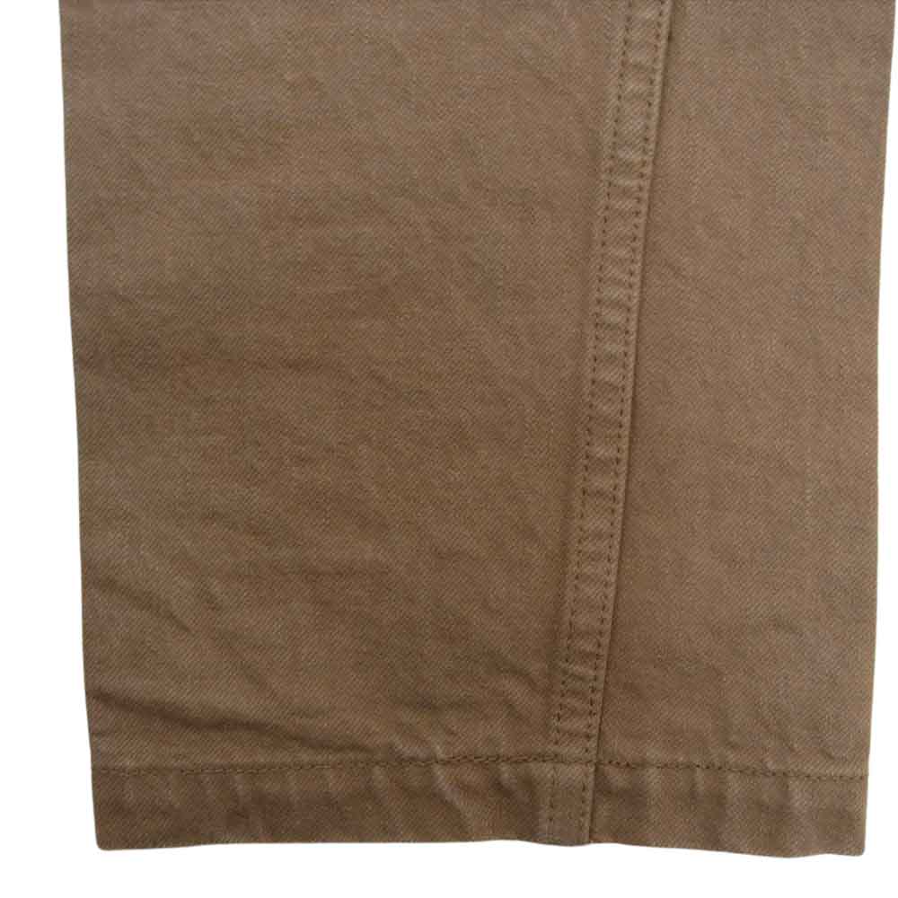 SAMURAI JEANS サムライジーンズ 15oz ヘビー チノ トラウザーズ チノパン ブラウン系 34【中古】