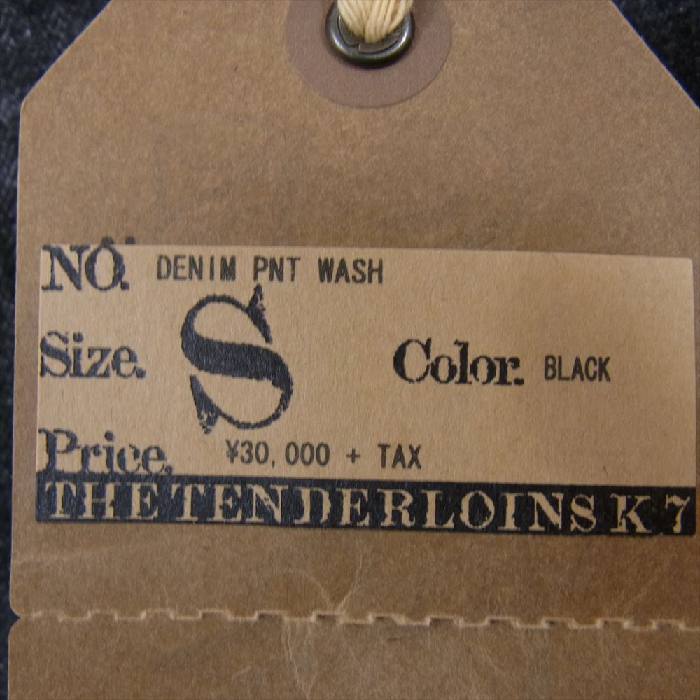 TENDERLOIN テンダーロイン T-DENIM PNT WASH BLACK デニムパンツ ブラック系 32【中古】