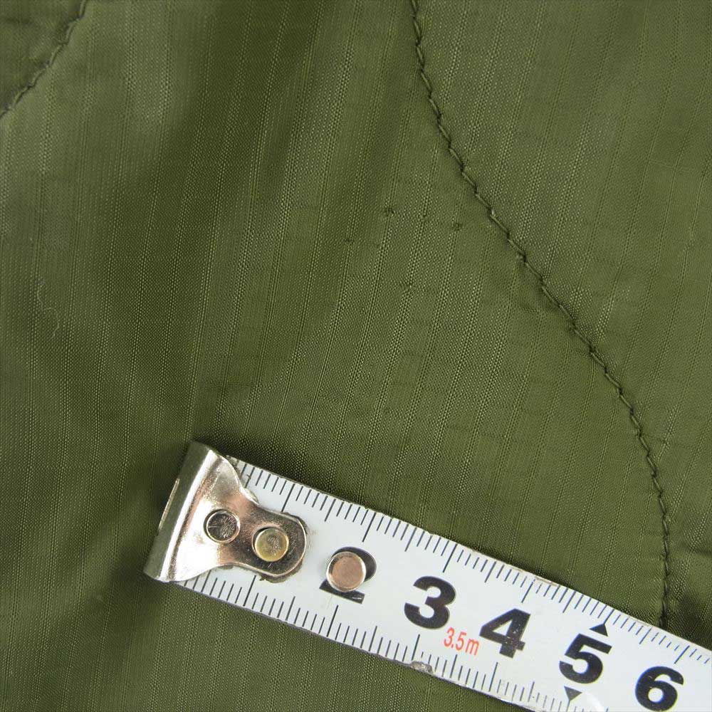 WTAPS ダブルタップス 19AW 192TQDT-PTM02 WLT TROUSERS ライナー キルティング パンツ モスグリーン系 2【中古】