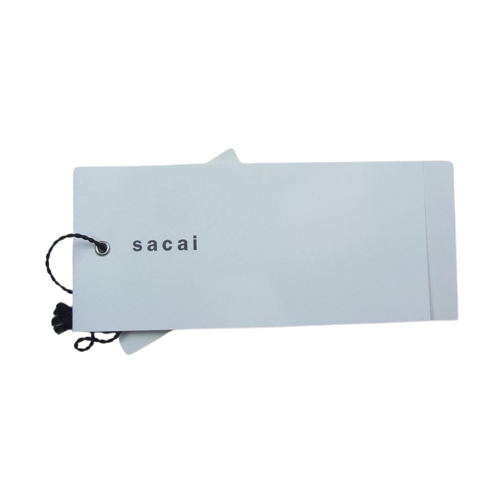 Sacai サカイ 23-0536S Hello sacai 限定 巾着 ポーチ バッグ ブラック系【中古】