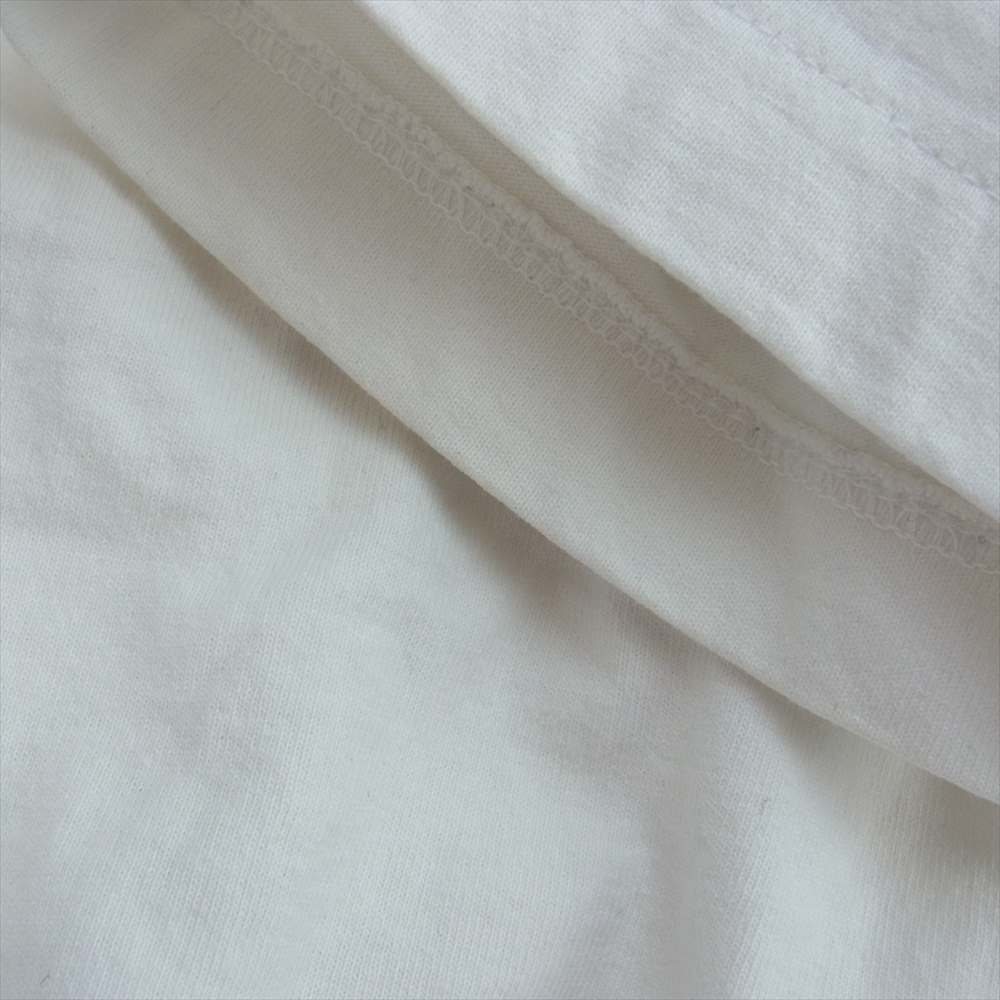 CHROME HEARTS クロムハーツ(原本無) 22SS 2212-304-6522 GRP Y NOT LIGHT WORK TEE ノット ライト ワーク ロゴ刺繍 ポケット 半袖 Tシャツ ホワイト系 S【中古】