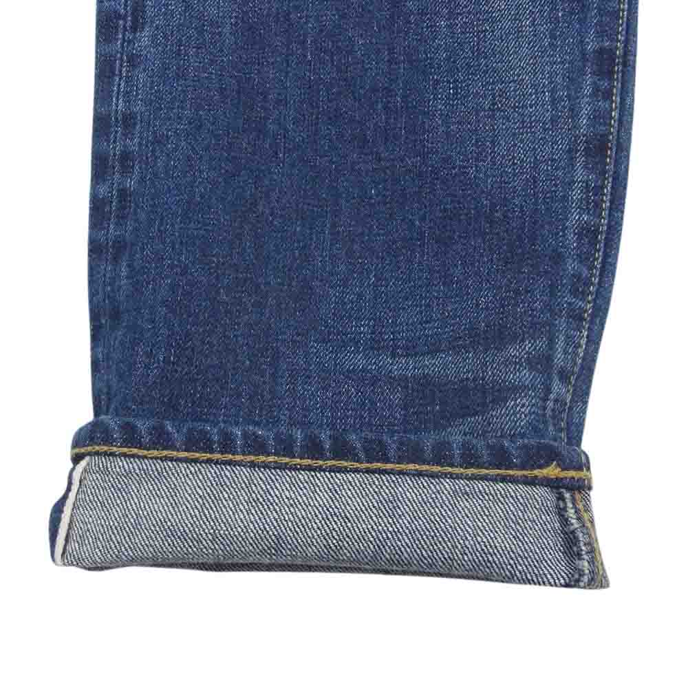 uniform experiment ユニフォームエクスペリメント UE-232006 × SOPH DAMAGED DENIM TAPERED PANTS ソフ ダメージ加工 デニム パンツ インディゴブルー系 3【極上美品】【中古】