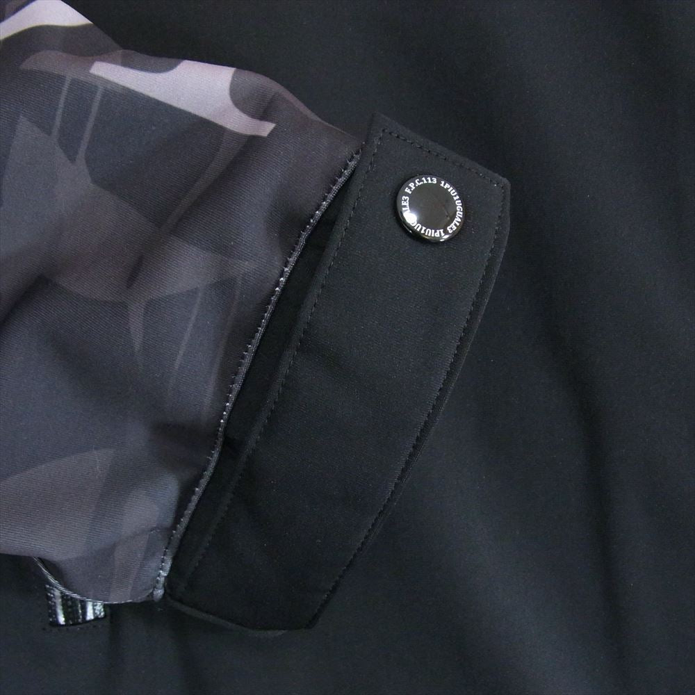 1piu1uguale3 ウノピュウノウグァーレトレ LS002 HC02 113 SPORT PULLOVER ANORAK PARKA スポーツ プルオーバー アノラック パーカー ジャケット ブラック系 IV【中古】