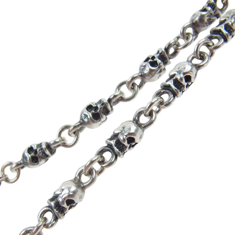 ROYAL ORDER ロイヤルオーダー 1クリップ 1フック スカルリンク クラウンボール ウォレットチェーン【中古】