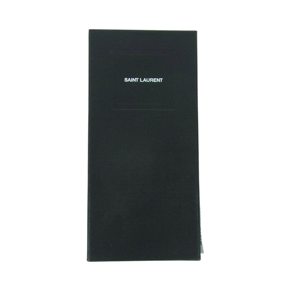 SAINT LAURENT サンローラン リボンタイ 蝶ネクタイ ブラック系【美品】【中古】