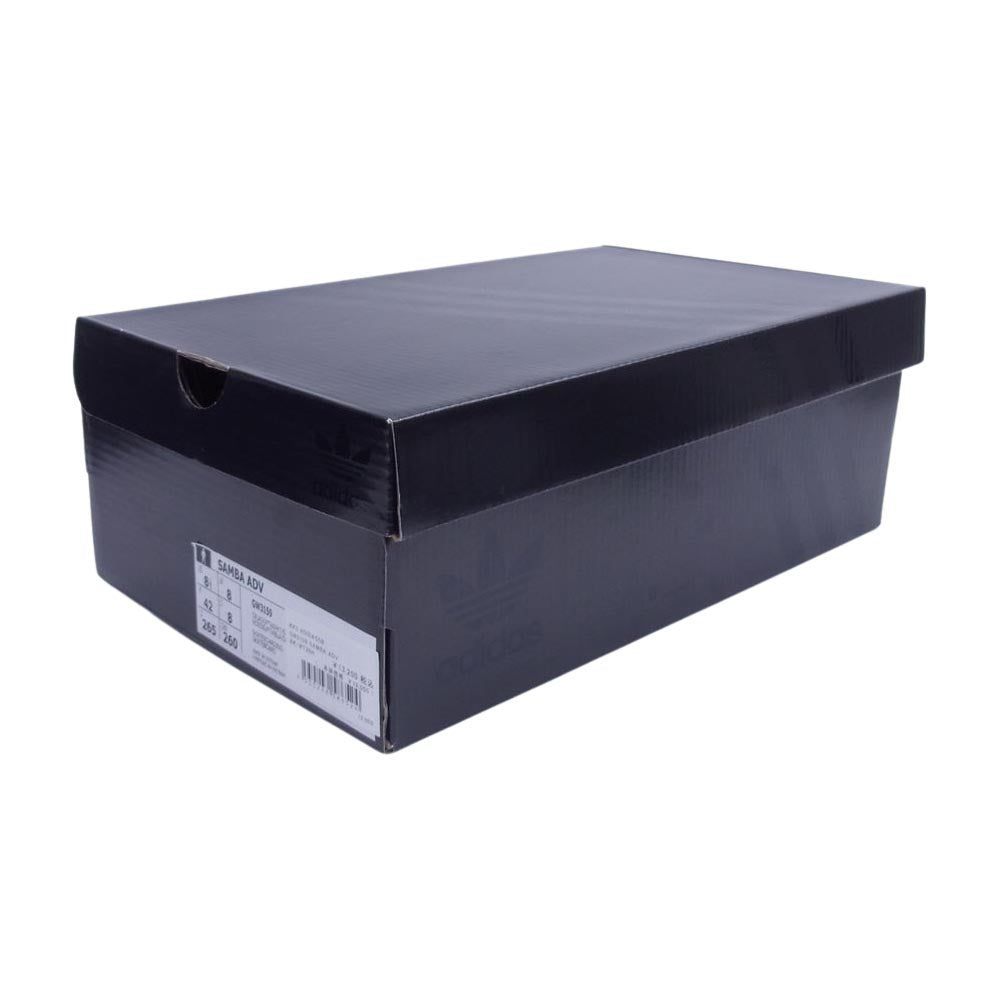 adidas アディダス GW3159 SKATEBOARDING SAMBA ADV スケートボーディング サンバ スニーカー ブラック系 26.5cm【中古】