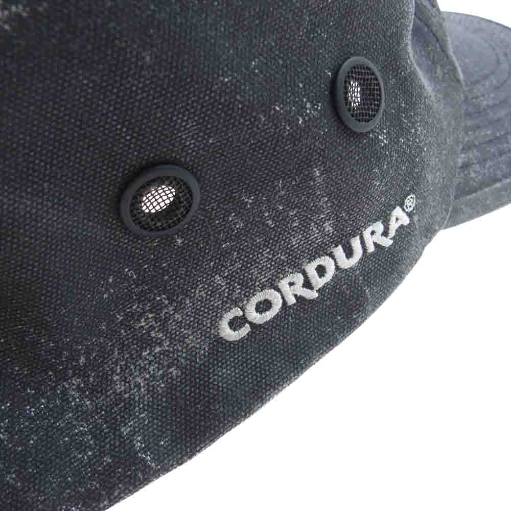 Supreme シュプリーム 22SS Coated Cordura Camp Cap ボックスロゴ コーテッド コーデュラ キャンプキャップ グレー系【中古】