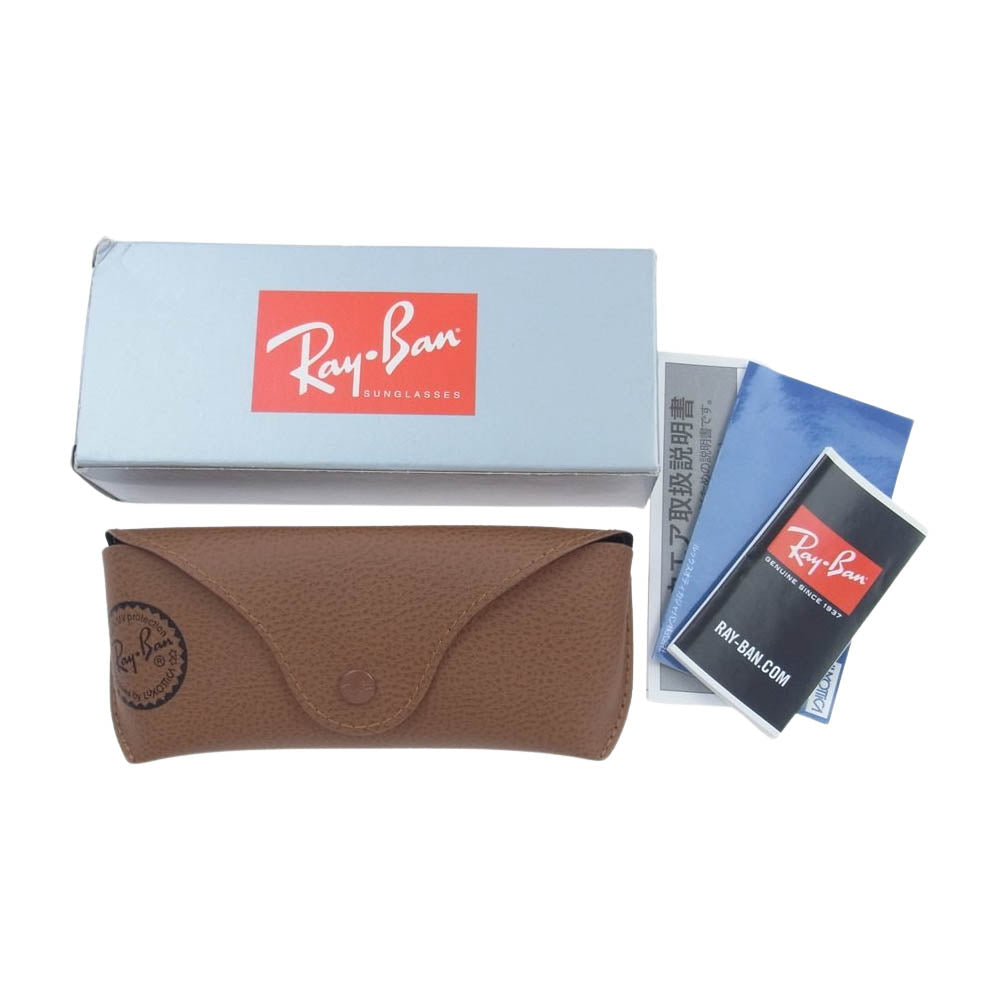 Ray-Ban レイバン RB3016F CLUBMASTER CLASSIC クラブマスター クラシック アジアンフィット サングラス アイウェア ブラック系 55□19 145【中古】