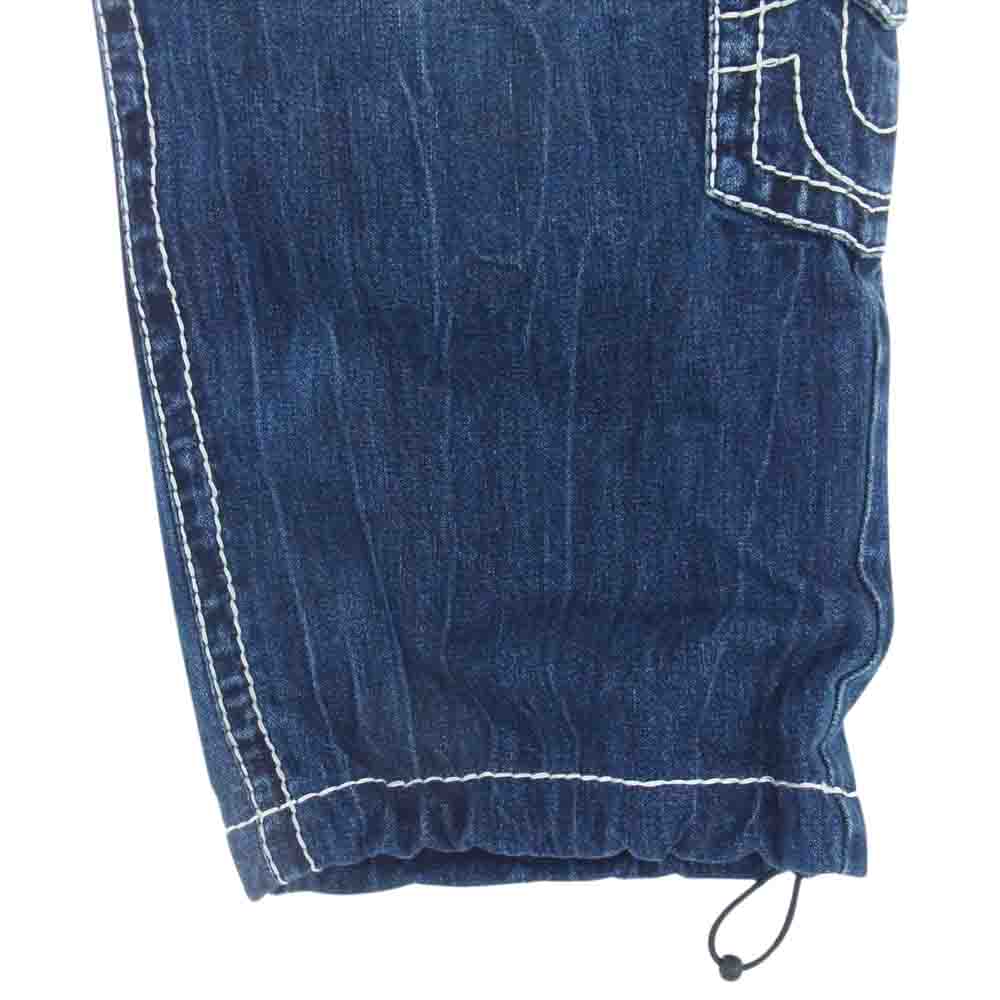 Supreme シュプリーム 22AW x True Religion GORE-TEX Pant ゴアテックス デニム イージー リブ パンツ インディゴブルー系 L【中古】