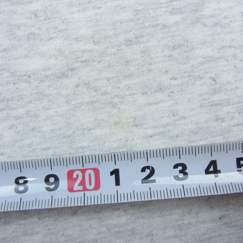 GOODENOUGH グッドイナフ 90s 初期 anvil アンビル ボディ GDEH 93 UNA ロゴ カレッジプリント 半袖 ロゴ Tシャツ グレー系 L【中古】