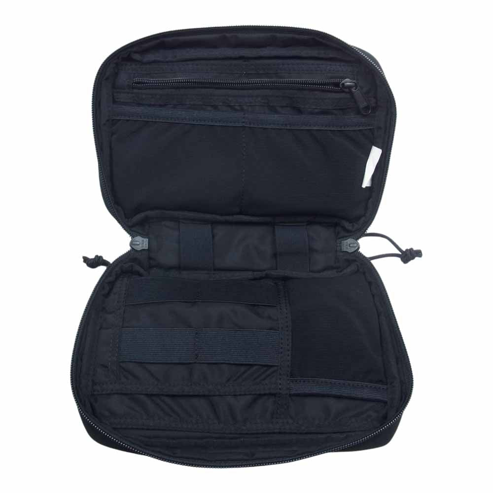 BRIEFING ブリーフィング GADGET POUCH MW ガジェット ポーチ 小物入れ ブラック系【中古】
