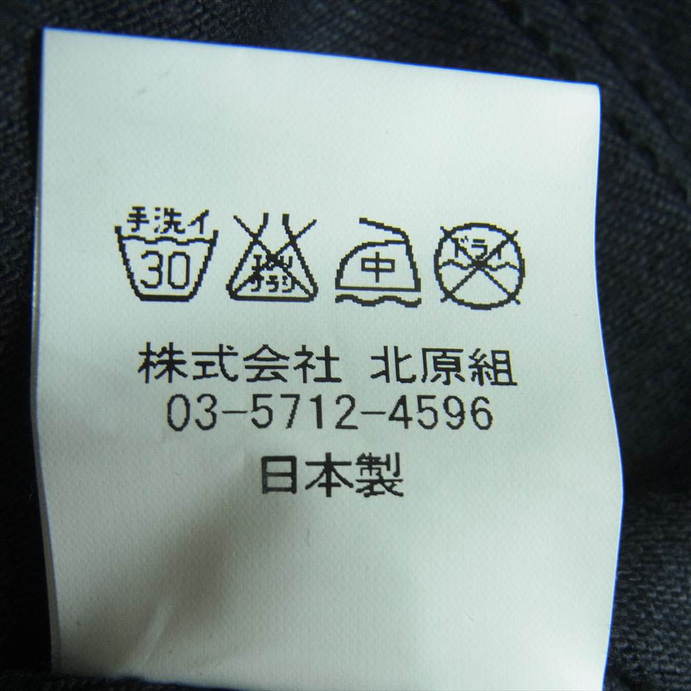 BACKBONE バックボーン BB09SS-DB100B LSD Loud style design ラウドスタイルデザイン 彫結 シルバースカルボタン バックイーグルスカル刺繍 デニム ジャケット ブラック系 L【極上美品】【中古】