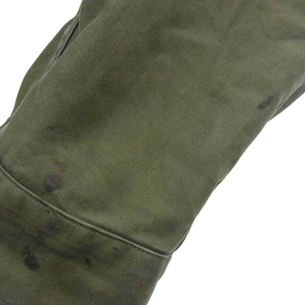米軍 40s M-1943 M-43 ミリタリー フィールド ジャケット モスグリーン系 36R【中古】