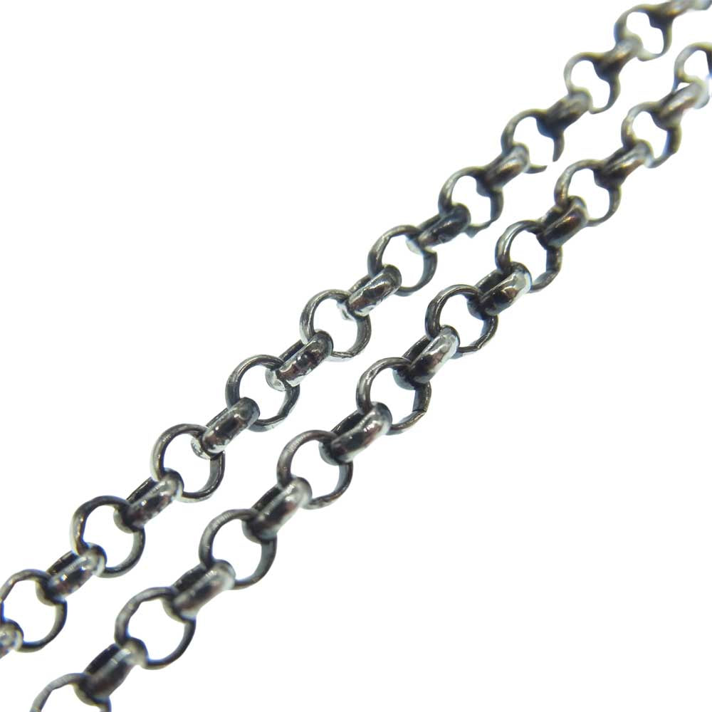 CHROME HEARTS クロムハーツ(原本無) NECKCHAIN R18 ロールチェーン 18inch チェーン シルバー系【中古】