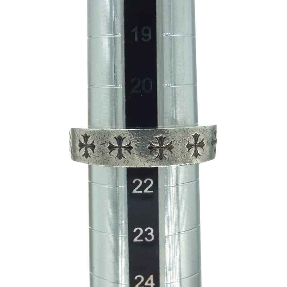 CHROME HEARTS クロムハーツ(原本無) 6mm SPACER FOREVER スペーサーフォーエバー リング シルバー系 21号【中古】